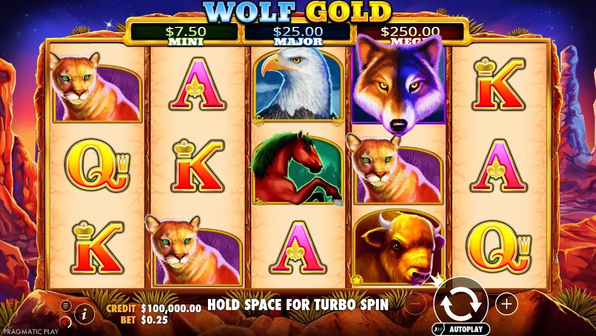 Wolf Gold Get Bonus